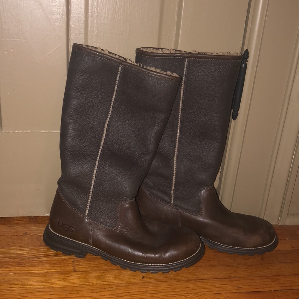 Ugg Brown Size 10 Tall Boots